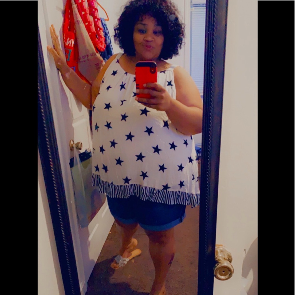 Lane Bryant trapeze top size 26